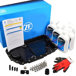 ZF ORIGINAL Ölwechsel-Satz 6HP19 6HP21 Automatikgetriebe für BMW + Rep-SatzHerstellungsdatum 2025✔Filter Dichtung Stecker Ölablass