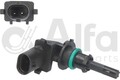 ALFA E-PARTS Ansauglufttemperatursensor Ladelufttemperatursensor AF04592 Messing