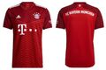 Trikot Adidas FC Bayern 2021-2022 Home I Heim FCB + Spielernummer