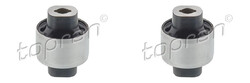 2X TOPRAN QUERLENKERLAGER BUCHSE HINTEN VORNE passend für RENAULT MEGANE