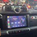Für Smart Fortwo 451 2010-2015 Android 14 Autoradio GPS Navi 2+32GB Carplay