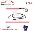 ABS SENSOR DREHZAHLFÜHLER PAAR VORNE SKV GERMANY 06SKV105 2PCS P NEU