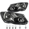 Scheinwerfer Set H4/P21/5W für VW Caddy III Kombi 2KB inkl. Osram Lampen