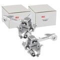 2X NTY TÜRFESTSTELLER TÜRSTOPPER BEIDSEITIG VORNE passend für RENAULT MASTER 