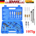 19 TEILE EINSPRITZDÜSEN DICHTSITZ WERKZEUG SATZ INJEKTOR SCHACHT REINIGUNGS SET
