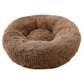 Festnight  Bed Dog Bed Soft Plush Round  Bed Warming Washable Round D5P0