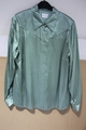 PETER HAHN Damenhemd aus 100% Seide Hemdbluse Gr/44 Hellgrün Bluse