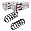 2X LESJÖFORS FAHRWERKSFEDERN HINTEN PASSEND FÜR SEAT ALTEA LEON LINKS+RECHTS |