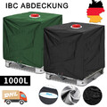 IBC 600L 1000L Container Behälter Wassertank Abdeckplane Thermohülle Schutzhaube