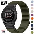 Quick Fit Nylon Loop Armband Für Garmin Fenix 8 E 7 7X 6 6X Pro 5 5X 3 HR Epix