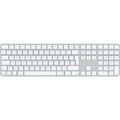 Apple Magic Keyboard mit Ziffernblock – SE (Schwedisch/QWERTY) – Silber/Weiß