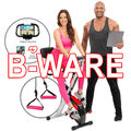 B-Ware Indoor Cycling MX100 X-Bike F-Bike klappbar Heimtrainer Cycle Fahrrad