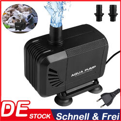 1500L/H Teichpumpe Bachlaufpumpe Wasserpumpe Filterpumpe Aquarium Tauchpumpe 15W