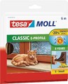 tesa Moll CLASSIC E Profil Gummidichtung braun 9 mm x 6 m