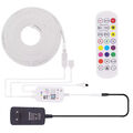 12V Neon LED Strip Streifen RGB Flex Schlauch Lichtband WIFI APP Control Dimmbar