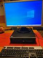 HP Compaq 8100 Elite SFF-PC,Monitor 24 Zoll,Windows10,Office2019,Tastatur,Maus