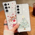 Weihnachten Handyhülle Für Samsung A56 A17 A05S A06 A15 A25 A16 A36 Silikon Case