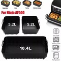 3x Airfryer Zubehör Silikonform für Ninja Foodi Heißluftfritteuse Silikoneinsatz