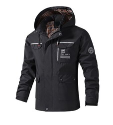 Softshelljacke Warnschutzjacke Arbeitsjacke mit Kapuze Berufsjacke Herrenjacke