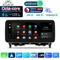 12,3" Android 13 Autoradio GPS Navi LTE 4G für MERCEDES-Benz W204 NTG4.0 6+128GB