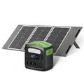 Solargenerator 700W  576Wh Tragbare Powerstation mit 100W Solarpanel für Outdoor