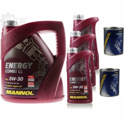 7L Motoröl MANNOL Energy Combi LL 5W-30 2x