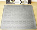 rutschfest Silikon Schutzmatte universal grau 58 x 45,5 cm hitzebeständig 230°