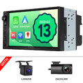 DVR+ Android 13 Doppel 2 DIN Autoradio 7" IPS Touchscreen Bluetooth Navi CarPlay