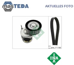 529 0466 10 KEILRIPPENRIEMENSATZ INA FÜR SKODA FABIA I,FABIA II,ROOMSTER