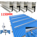 1150mm Aluprofil Solarschiene Montageprofil PV Blechdach MontageschieneFlachdach