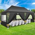 Anti-UV Pavillon 3x6m Gartenpavillon Pop Up Pavillion UV-Schutz Wasserdicht NEU