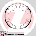 ZIMMERMANN HANDBREMSBACKEN-SATZ passend für TOYOTA AVENSIS CELICA COROLLA YARIS