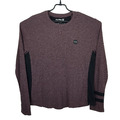 Hurley T-Shirt Herren LARGE mehrfarbig Rundhalsausschnitt Pullover langarm