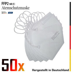 FFP2 Maske Mundschutz Masken Mega-SET Atemschutz 5-lagig CE zertifiziert 2 Varianten FFP2 CE2841 / FFP2 Made in Germany