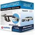 Für CLS Shooting Brake 12- WESTFALIA Anhängerkupplung abnehmbar + 7polig neu
