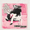 THE CUTE LEPERS - TERMINAL BOREDOM 2008 UK VINYL 7" CLEAR SINGLE -VG+/VG+