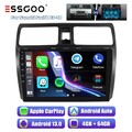 10" Carplay Android 13 Autoradio GPS Nav IPS 4+64G Für Suzuki Swift III 03-2010