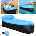 Aufblasbar Luftsofa Garten Strandsofa Liegesessel Camping Luftsofa 185x70x52cm