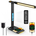 LED Schreibtischlampe Dimmbar mit Ladefunktion & Nachtlicht