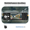 Autoradio mit Bluetooth AM Freisprech 1DIN MP3 Player USB TF Aux AM FM -7 Farben