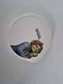 1x Tupperware Junge Welle Deckel 3219 für Trinkbecher/Trinktasse Shrek