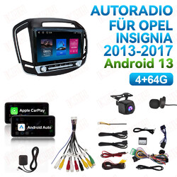 Für Opel Insignia 2013-2017 GPS NAVI 2G+64G SWC BT 10 Zoll Android 13 Autoradio 