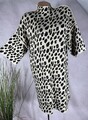 neu Pulloverkleid Leopardprint • Dicke Strickqualität • 8029 One Size 38–44