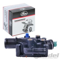 GATES THERMOSTAT MIT DICHTUNGEN 91°C für CITROËN BERLINGO C-ELYSEE C2 C3 C4