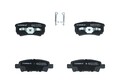 KAMOKA Bremsbelagsatz Scheibenbremse JQ101114 für MITSUBISHI LANCER JEEP PATRIOT