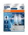 2x D3S OSRAM COOL BLUE Xenon INTENSE NextGen. 6200K 150% 12/24V Edition 2024 LED