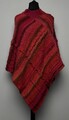 Handarbeit Wolle Poncho Cape Pullover One Size Bunt 7591