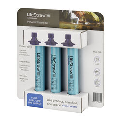 LifeStraw Wasserfilter Personal Water Filter 3er Pack