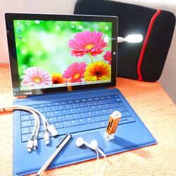 XXL Surface Pro 3 256GB SSD POWER Convertible METALL 12 Zoll 2K TOUCH Windows 11