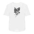 'Mädchen hält Blumen' Herren/Damen Baumwolle T-Shirts (TA027008)
